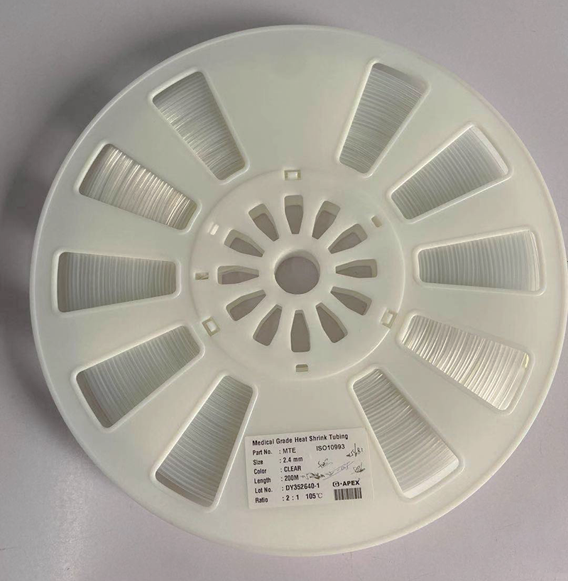 新品推介，醫(yī)療熱縮管，MTP醫(yī)療級(jí)PTFE熱縮套管產(chǎn)品介紹